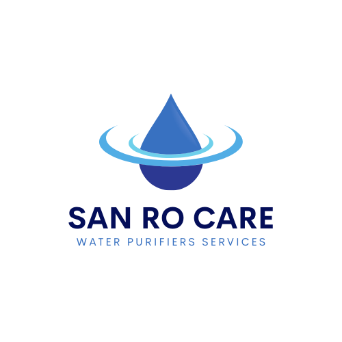 Blue Modern Water Drop Mineral Water Logo (1)